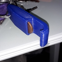 Small Décapsuleur porte-clé 3D Printing 226561