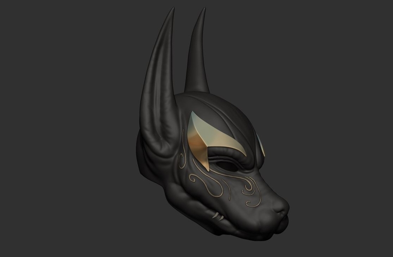 Anubis Helmet For Cosplay 3D Print 226607