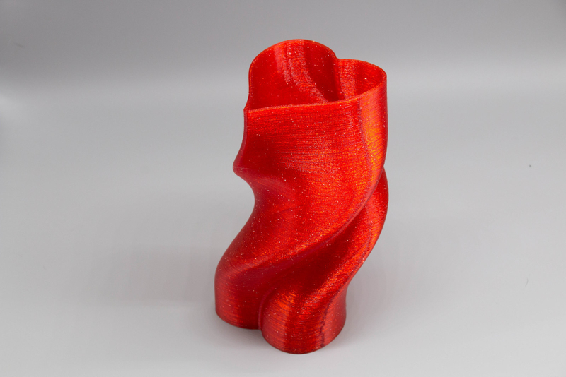 Twisted Heart Vase