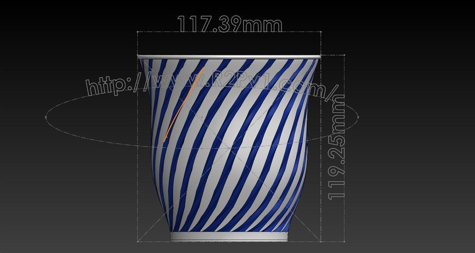 Vase #430 3D Print 226640