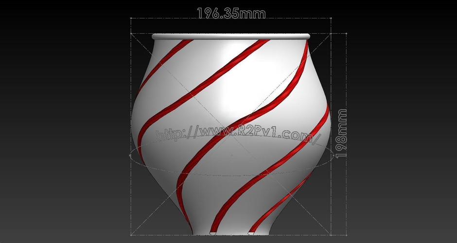 Vase #431 3D Print 226671