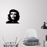 Small Che Guevara silhouette wall art 3D Printing 226723