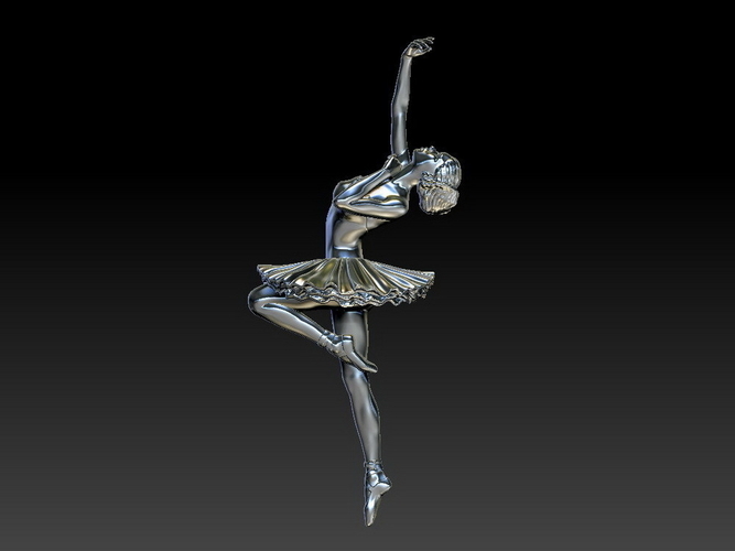 Ballerina 3D Print 226740