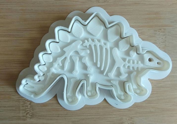 Dinosaurs-Bronezavr-stamp-Cookie cutters-100mm (Free) 3D Print 226770