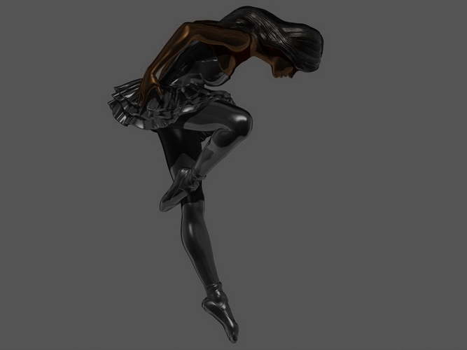 Black Swan 3D Print 226793