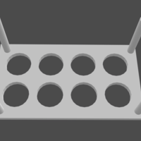 Test Tube holder for 3cm x 10 cm test tubes - Thumbnail 4