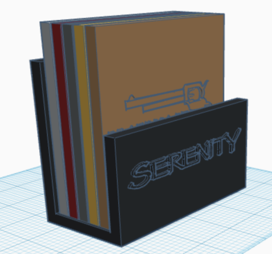 Firefly / Serenity coaster holder set with 5 coasters 3D Print 226855