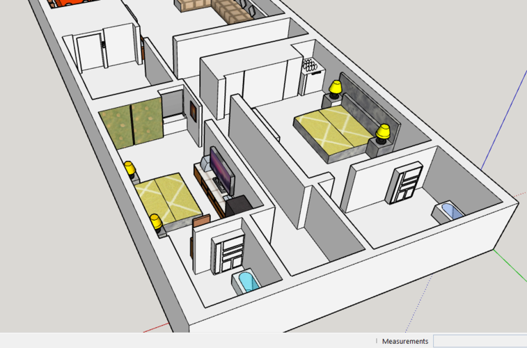 house interior( multistory rooms) 3D Print 226935