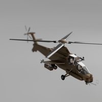 Rooivalk Attach helicopter - Thumbnail 2