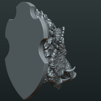 Wild Boar Mounted Head - Thumbnail 8