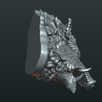 Wild Boar Mounted Head - Thumbnail 14