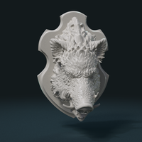 Wild Boar Mounted Head - Thumbnail 20