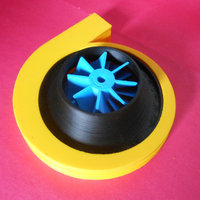 Small centrifugal compressor 3D Printing 22703