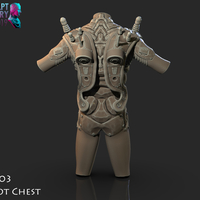 Scifi Robot Torso - Thumbnail 5