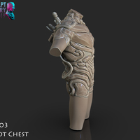 Scifi Robot Torso - Thumbnail 7