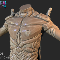 Scifi Robot Torso - Thumbnail 8