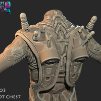 Scifi Robot Torso - Thumbnail 9