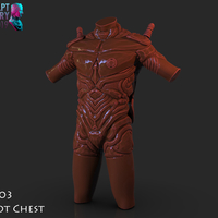 Scifi Robot Torso - Thumbnail 11