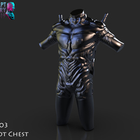 Scifi Robot Torso - Thumbnail 14
