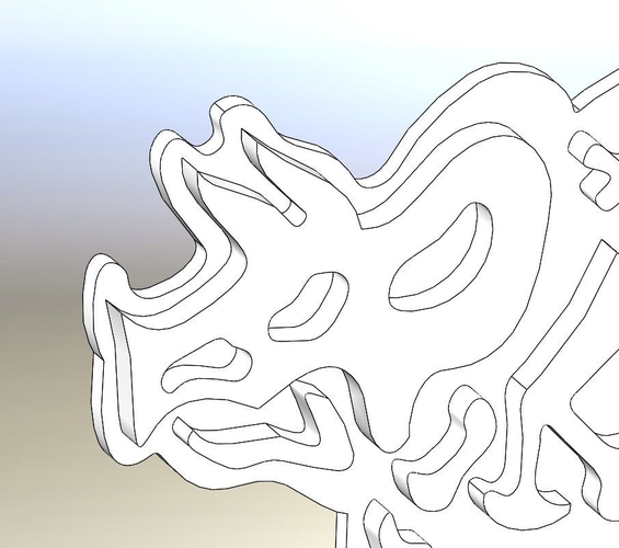 Dinosaurs- Trirog stamp-Cookie cutters-100mm (Free) 3D Print 227079