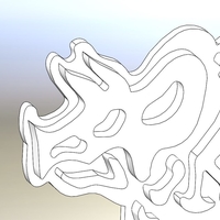 Dinosaurs- Trirog stamp-Cookie cutters-100mm (Free) - Thumbnail 4