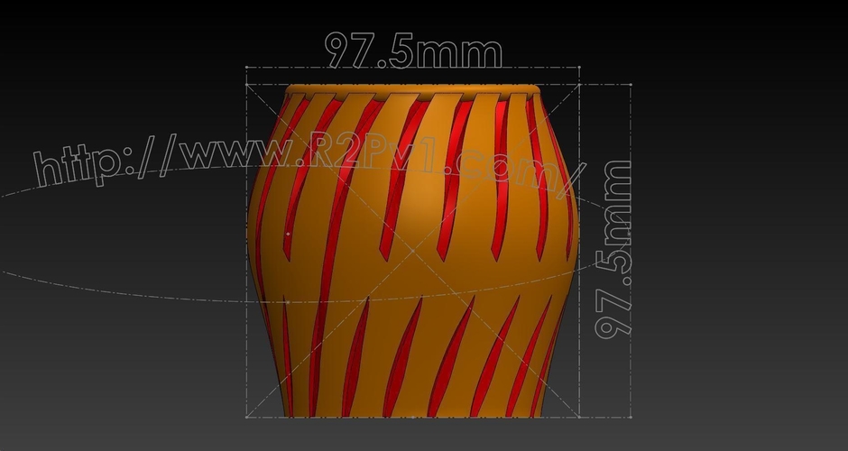 Vase #439 3D Print 227098