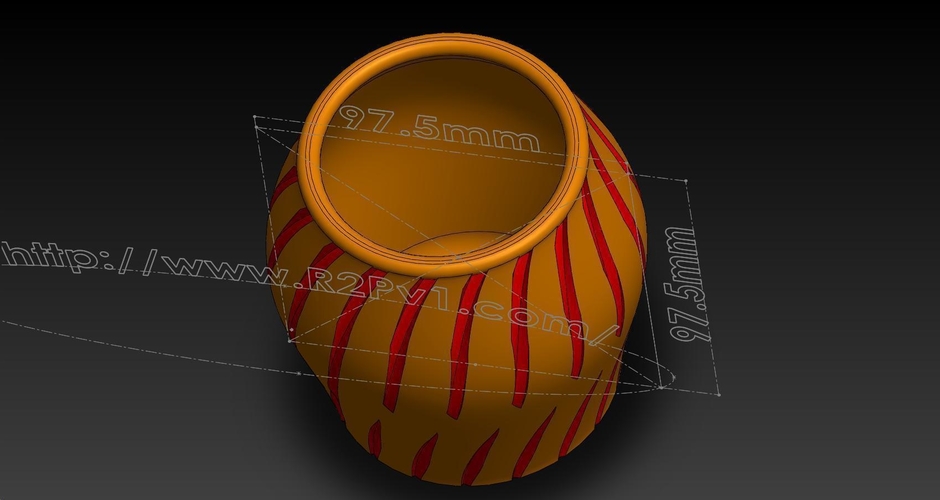 Vase #439 3D Print 227099