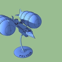 model of the military balloon "Pelican" - Thumbnail 5