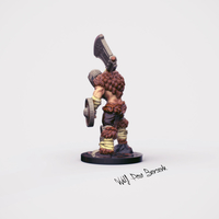 32mm Miniature Wolf Paw Berserk - Thumbnail 2