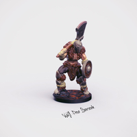 32mm Miniature Wolf Paw Berserk - Thumbnail 4
