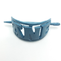 ANE Personalized Oval Hair Stick Barrete 54x30mm  - Thumbnail 2