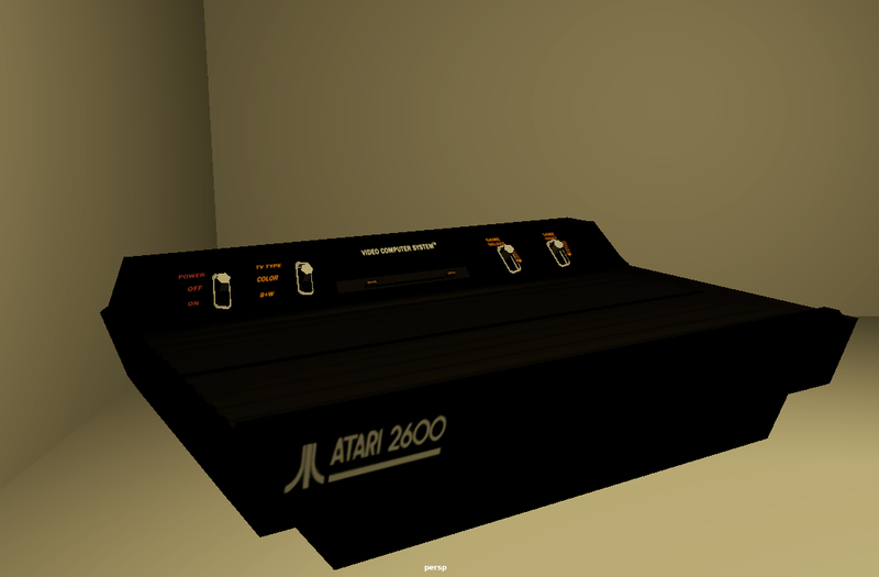 Atari "Vader" ASC - Low Poly* test - see desc