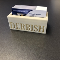 Small Business Card Holder 3D Printing 227203