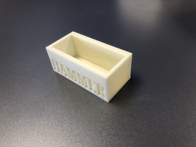 3D Printed Business Card Holder by Michael Derbish | Pinshape