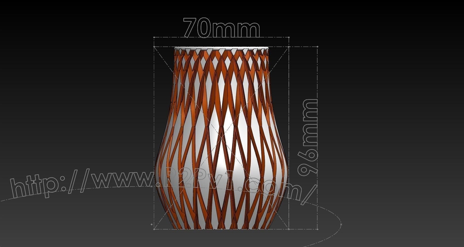 Vase #442 and Vase #443 3D Print 227246