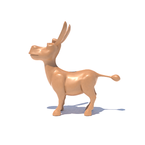 burro shrek 3D Print 227311