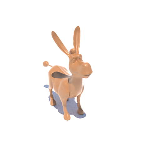 burro shrek 3D Print 227312