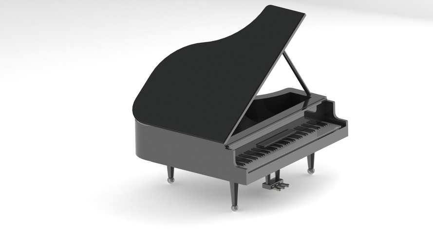 Grand Piano 3D Print 227318