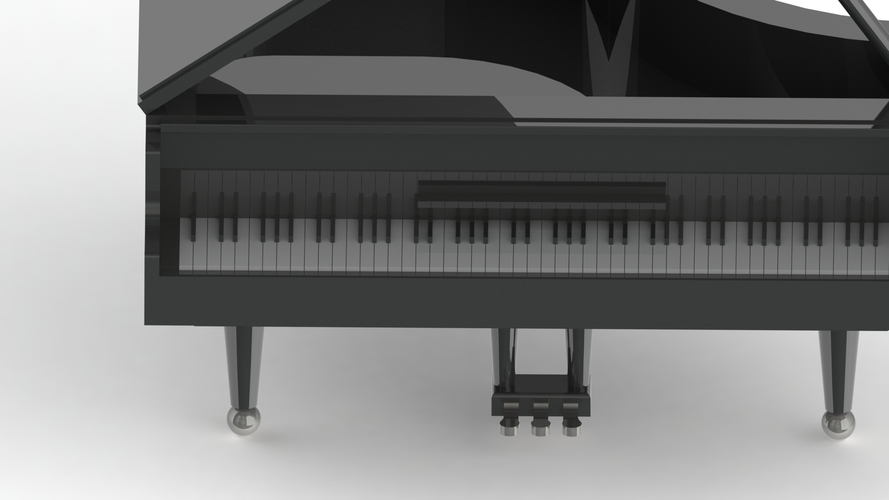 Grand Piano 3D Print 227319