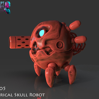 Robot Skull - Thumbnail 2