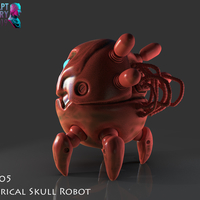 Robot Skull - Thumbnail 3