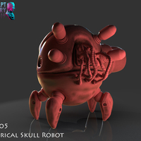 Robot Skull - Thumbnail 4