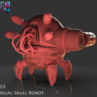 Robot Skull - Thumbnail 5