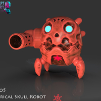 Robot Skull - Thumbnail 8