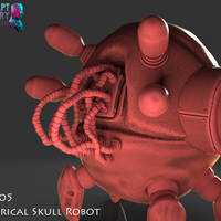 Robot Skull - Thumbnail 10