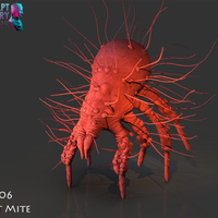 Small Dust Mite 3D Printing 227342