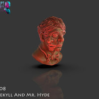 Bust of Dr Jekyll and Mr Hyde - Thumbnail 12