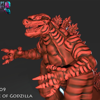 Stylized Godzilla - Thumbnail 1