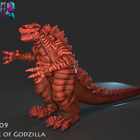 Small Stylized Godzilla 3D Printing 227390