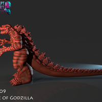 Stylized Godzilla - Thumbnail 3